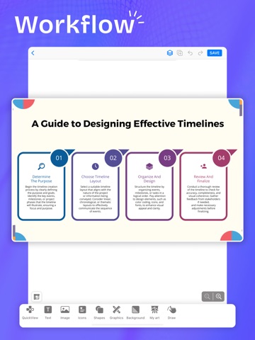 Infographic Maker iPad screenshot