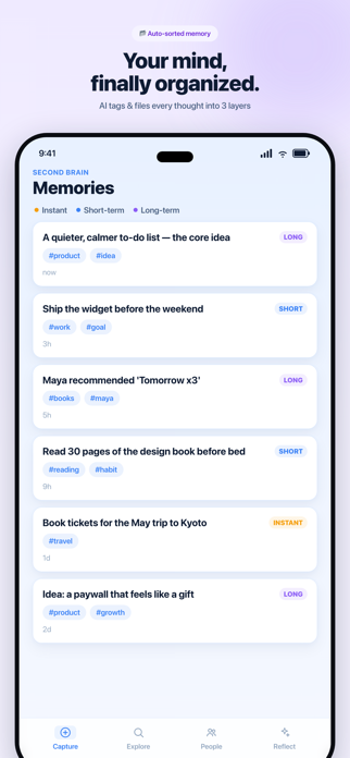 Second Brain - AI Memory Screenshot 2 of 6