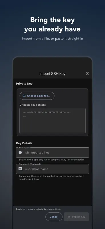 Mobile SSH Terminal screenshot 10 of 10