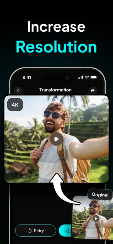 AI Video Enhancer: Upscale 4K screenshot 4 of 8