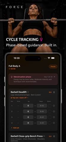 Forge: Gym Tracker & Coach Screenshot 5 of 8