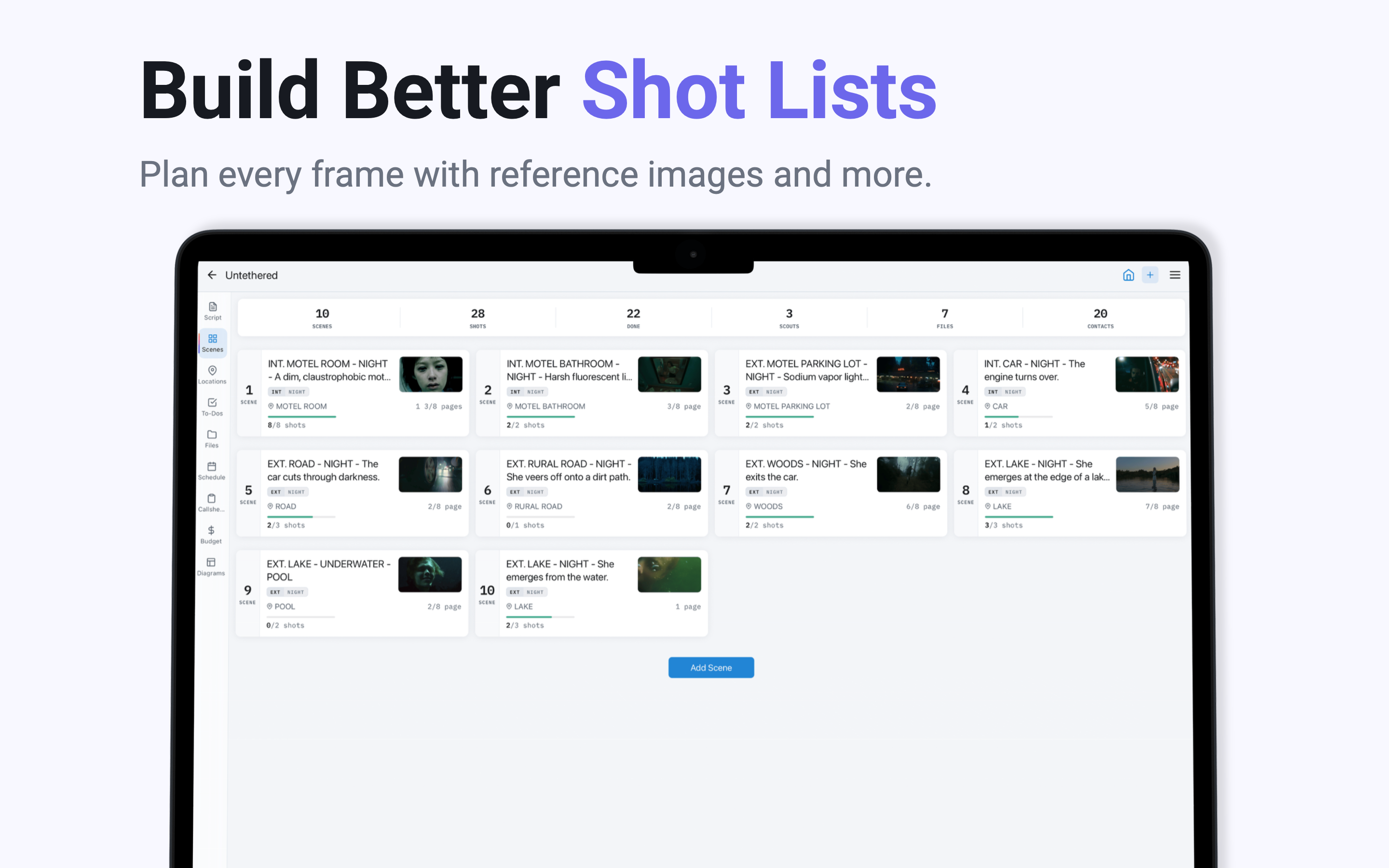 CineFlo - Shot List & Plan screenshot 21