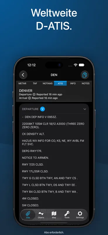 StationWeather - METAR und TAF screenshot 4 of 10