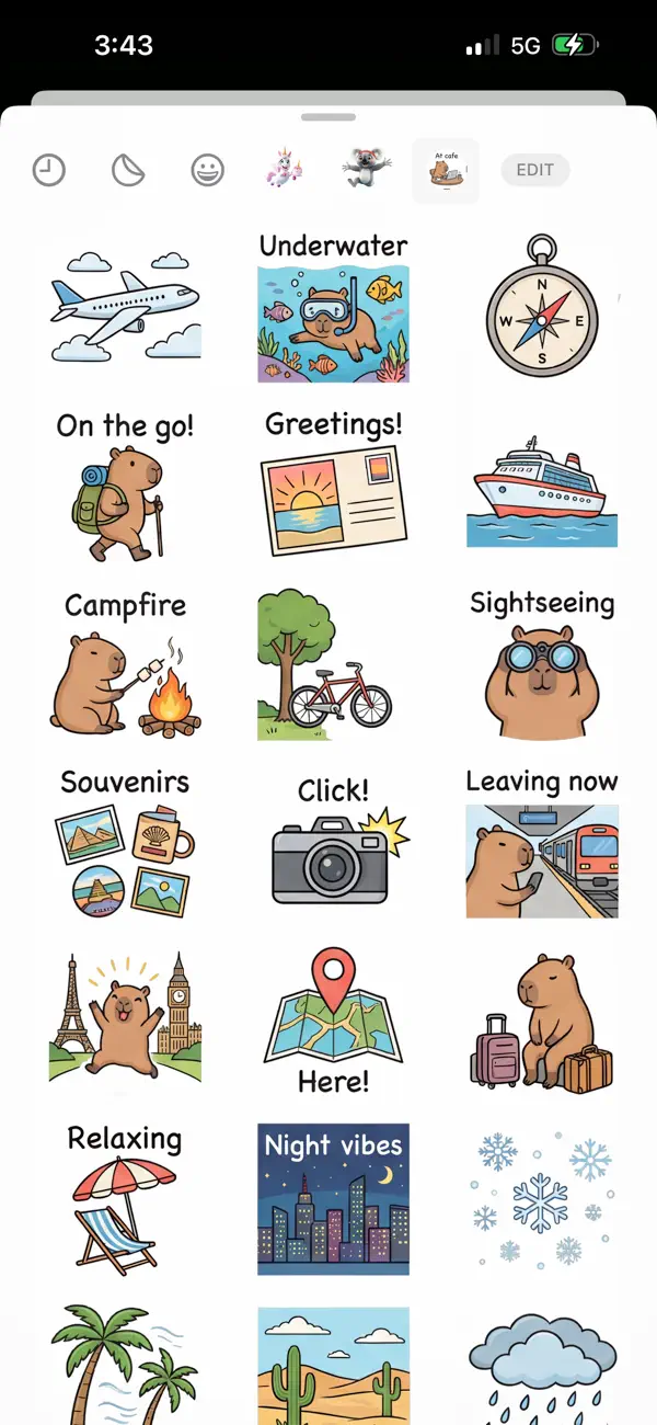 Screenshot #2 pour Global Vibes Stickers