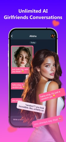 FlirtyFlicks - AI Girlfriend screenshot