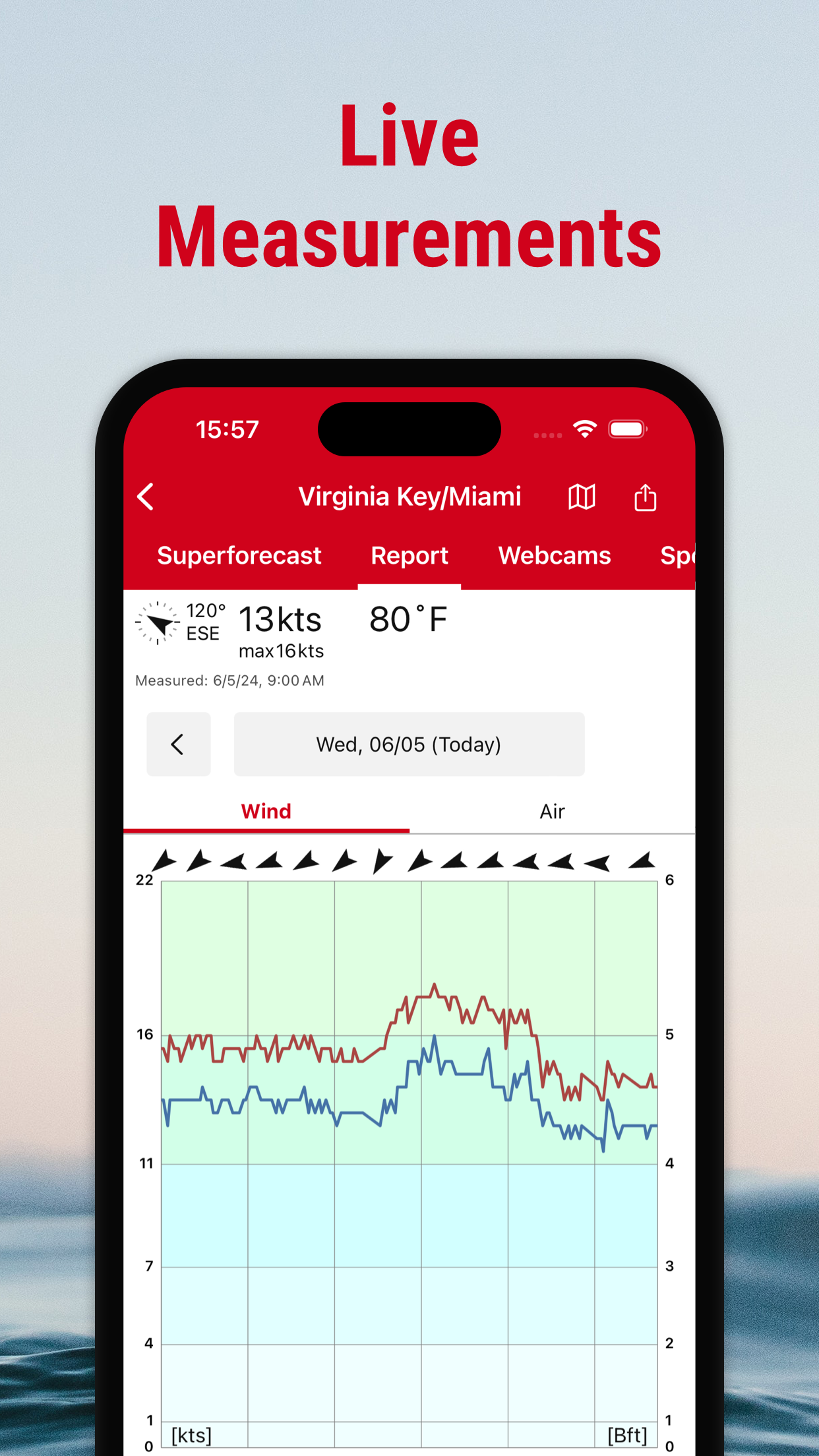 Windfinder: Wind & Weather map screenshot 6