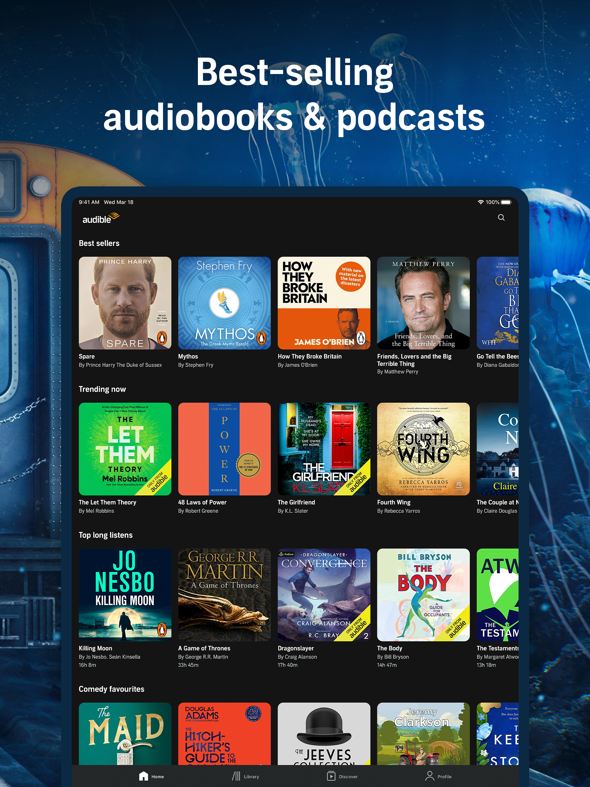 Audible: Audio Entertainment