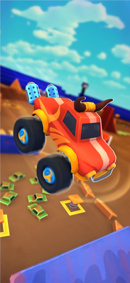 #5. Monster Truck Games for Kids . (iOS) Által: KidloLand Kids & Toddler Games