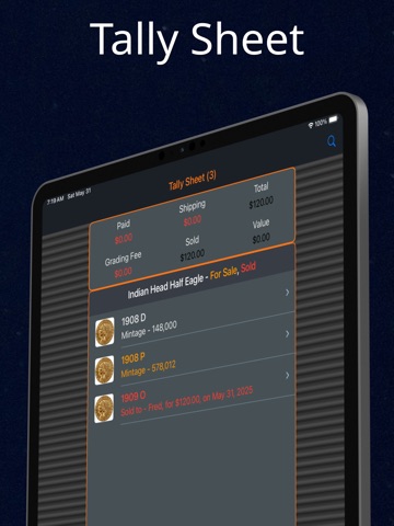 Indian Head Half Eagle iPad screenshot