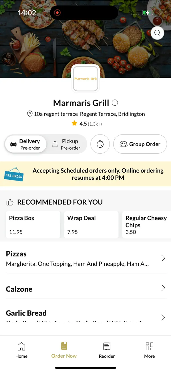 Screenshot #2 pour Marmaris Grill,