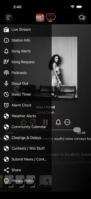 B103.1 KHAM screenshot 2