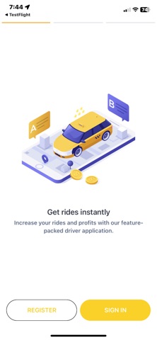 GetATaxi Driver App Screenshot 8 of 12