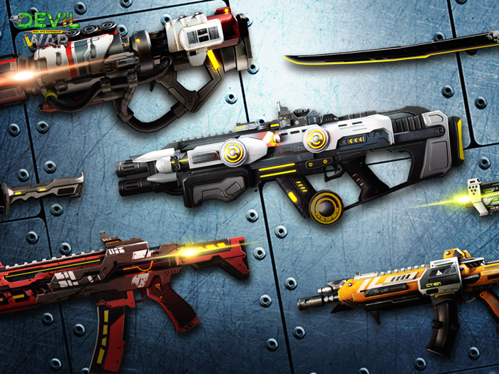 Devil War 3D fps game