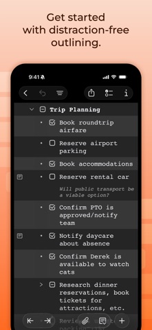 OmniOutliner 6 Screenshot 2 of 10