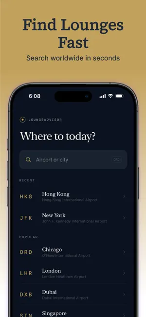 LoungeAdvisor: Airport Lounges screenshot 1