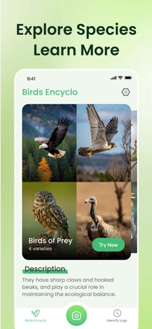 PixBird-Identify birds by AI iPhone screenshot