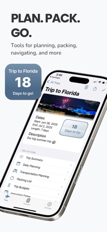 Pocket Trip Planner Screenshot 3 of 7