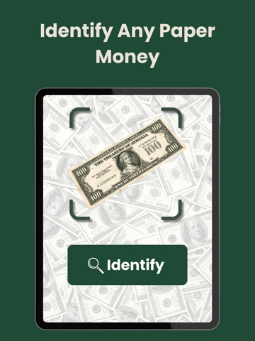 Banknote Value: Identify iPad screenshot