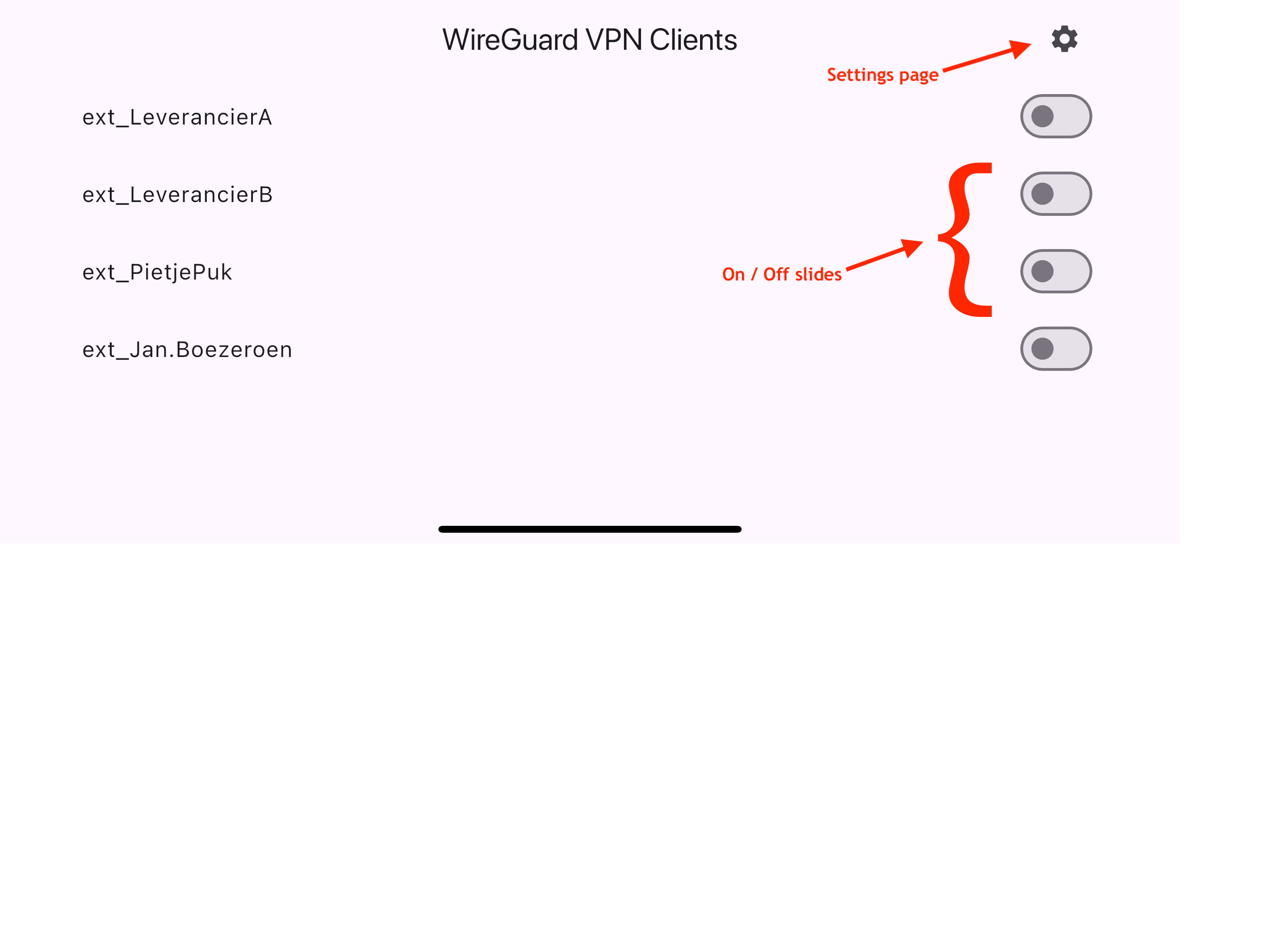 Wireguard Peer Manager screenshot 4