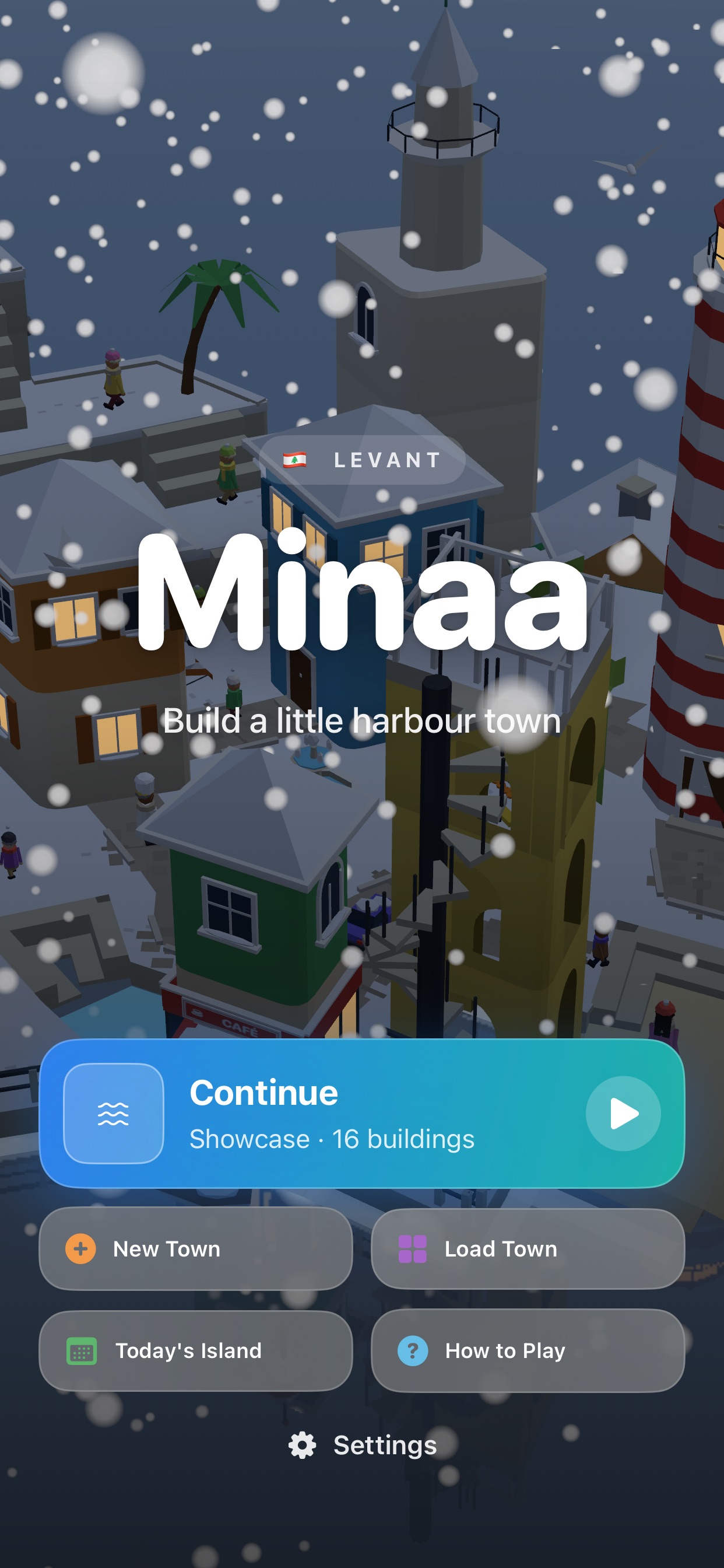 Screenshot 1 of Minaa: Harbor Town Builder