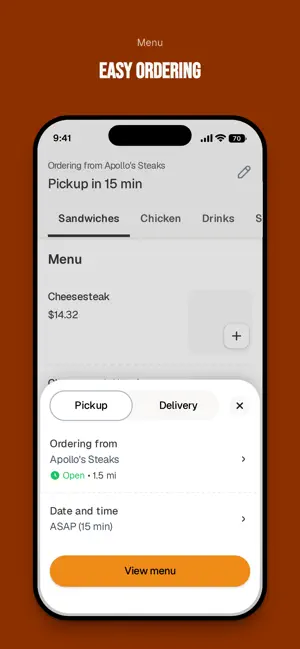 Apollo's Steaks screenshot 3
