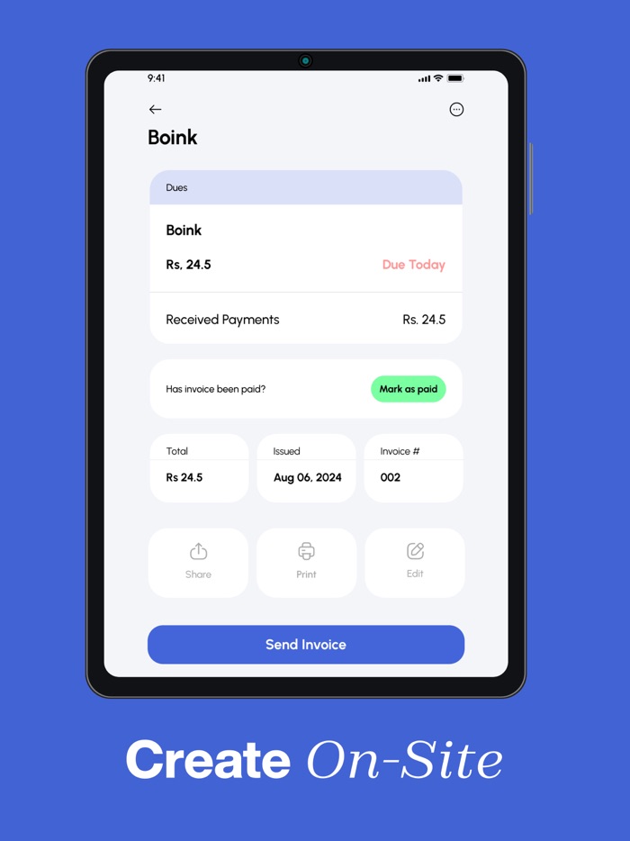 Easy Invoice Maker - Estimate