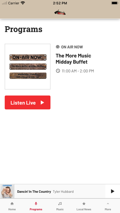 97.7 Country WGLR Screenshot