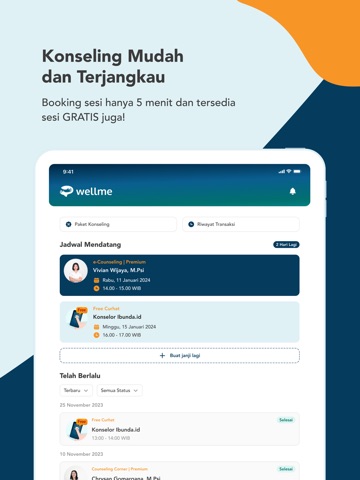 WellMe: Curhat & Konseling iPad screenshot 4