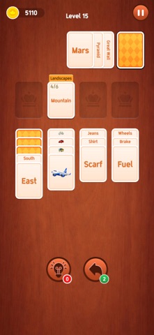 Associations - Solitaire Game iPhone screenshot