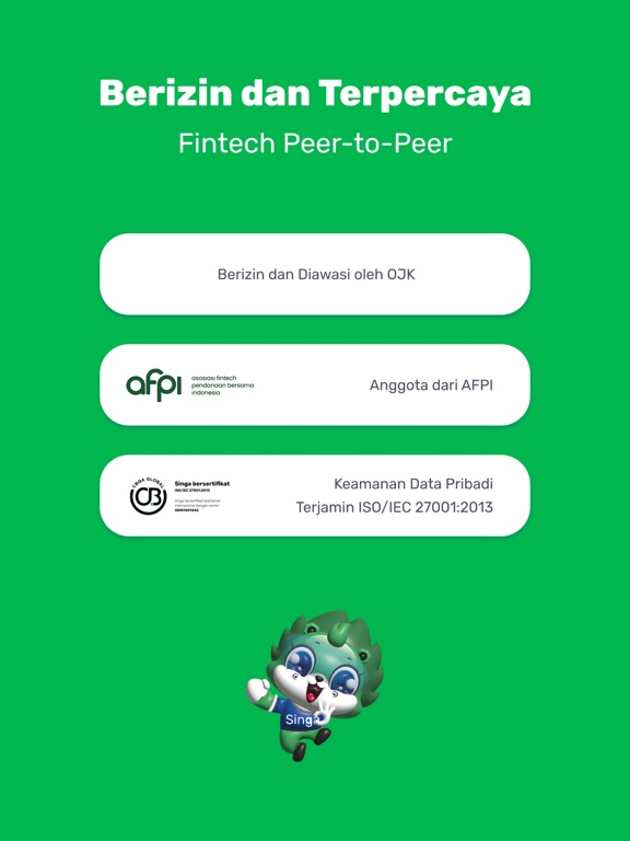SINGA FINTECH - Digital Loans iPad screenshot 6