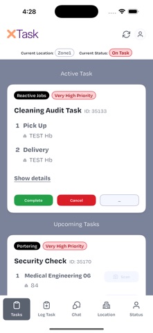 xTask - Task Management System screenshot