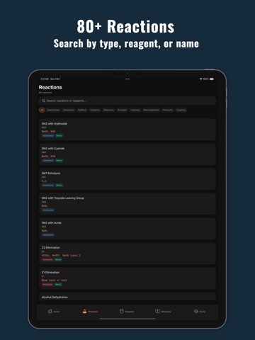 Organic Chemistry - Octet iPad screenshot