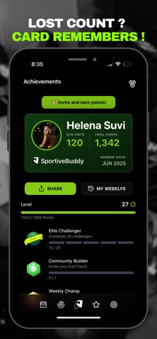 SportiveBuddy screenshot