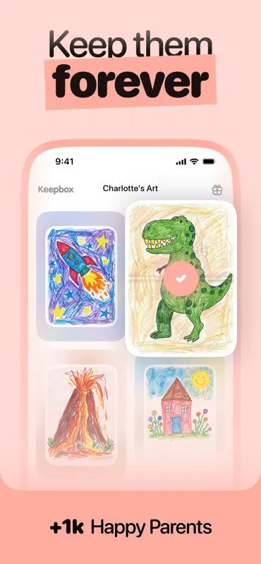 Keepbox - Save Your Kids Art screenshot 3 of 8