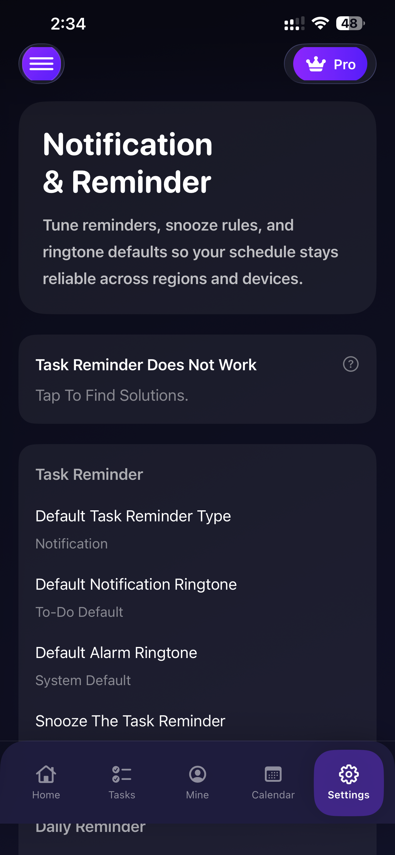 To Do List : Task & Reminders