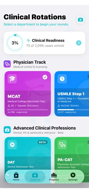 Medica: Healthcare Exam Prep screenshot 1