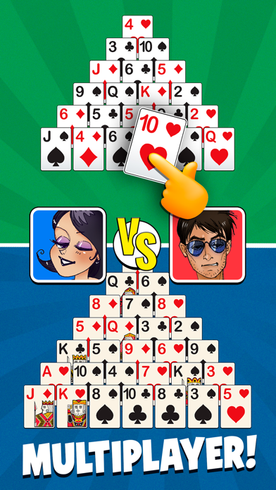 Pyramid Solitaire Online Screenshot