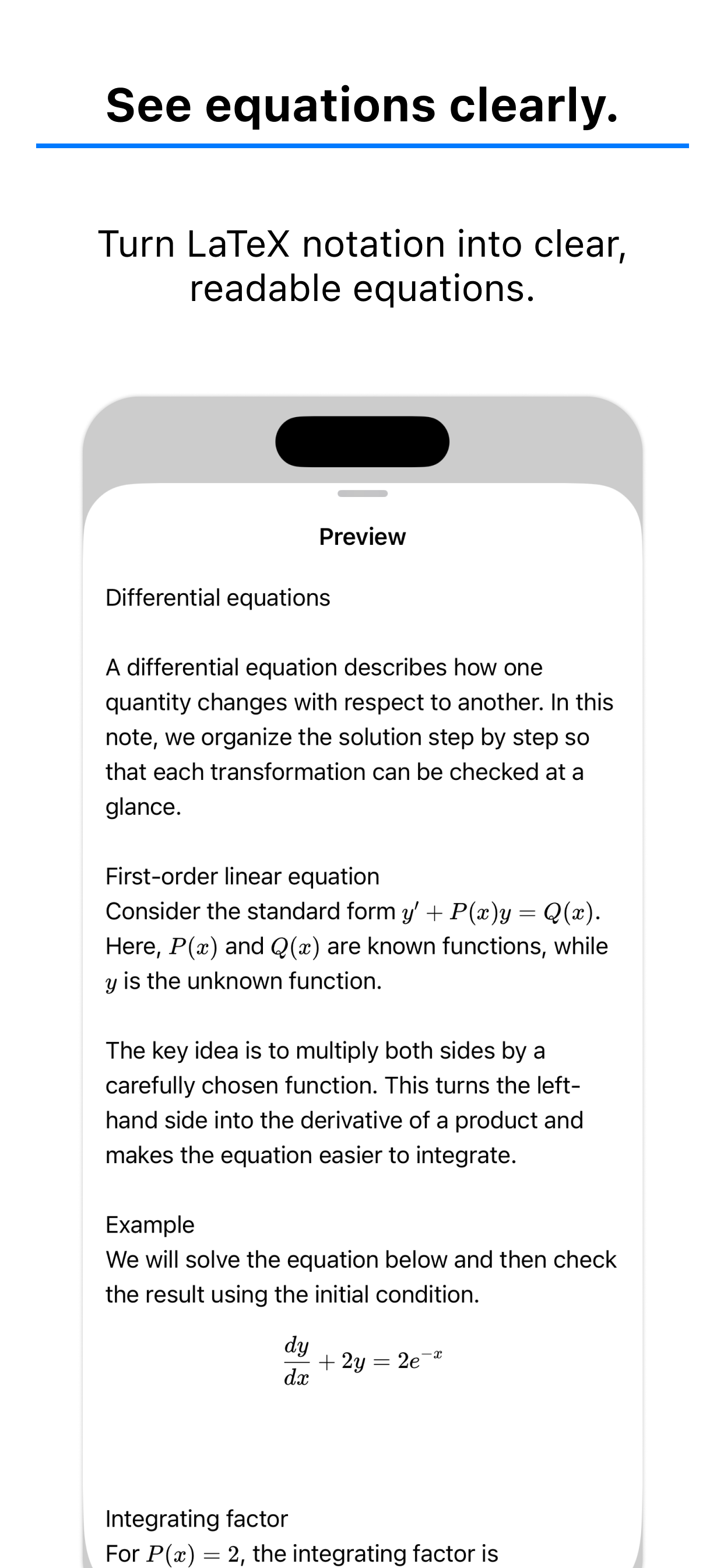 LaTeX Note screenshot 2