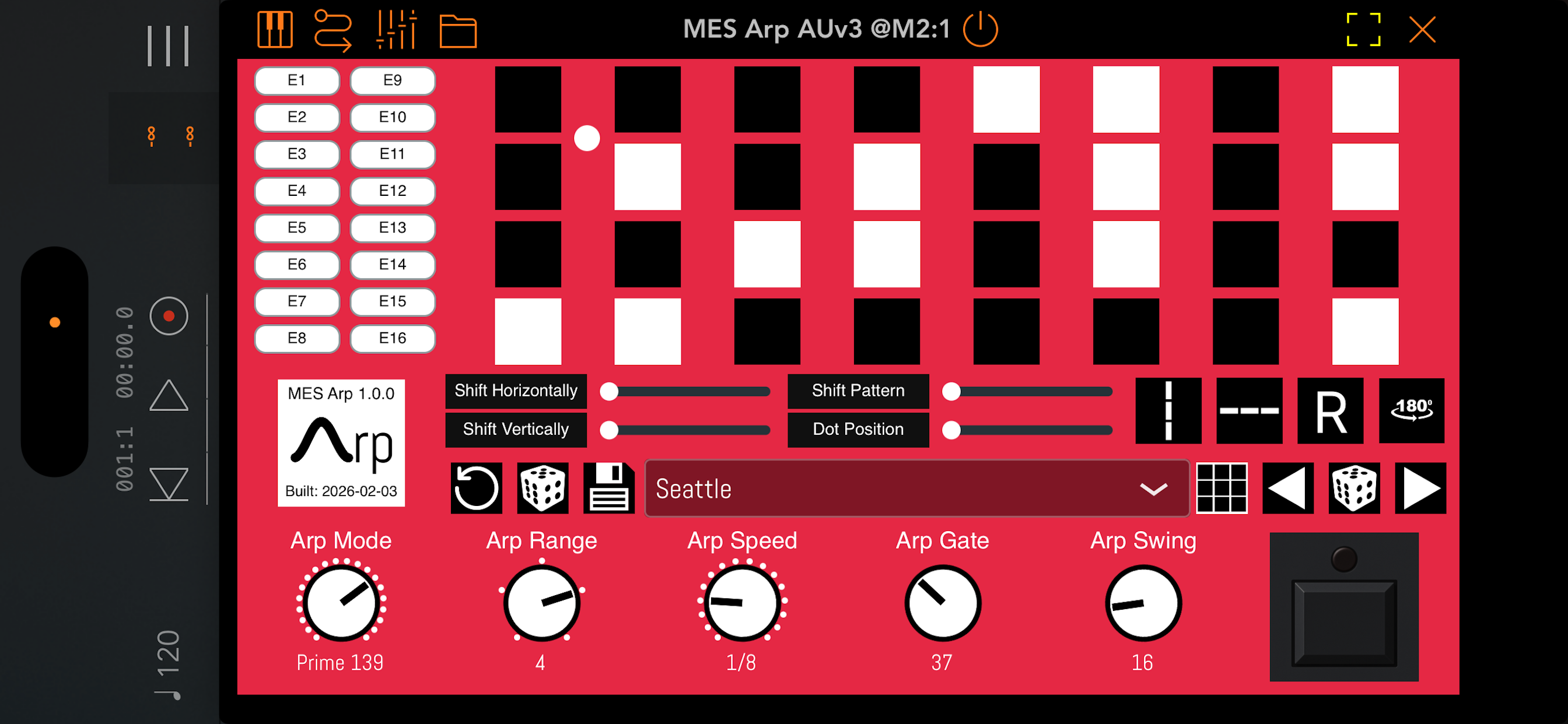 MES Arpeggiator