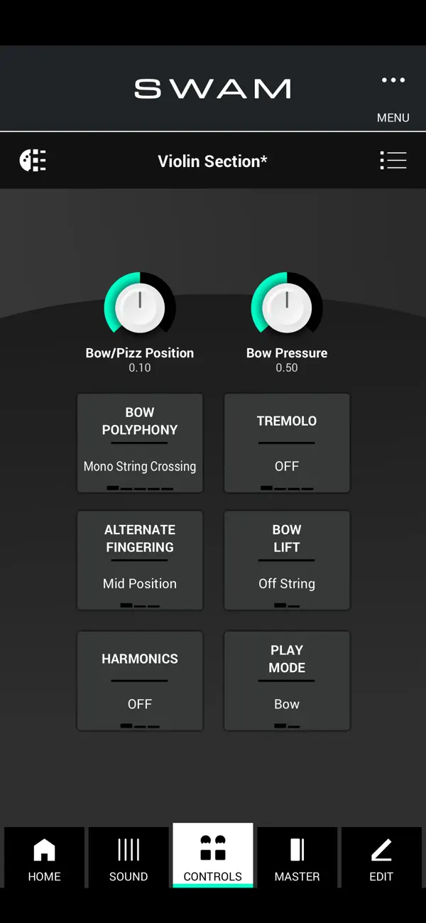 #3. SWAM Violin Section (iOS) di: Audio Modeling