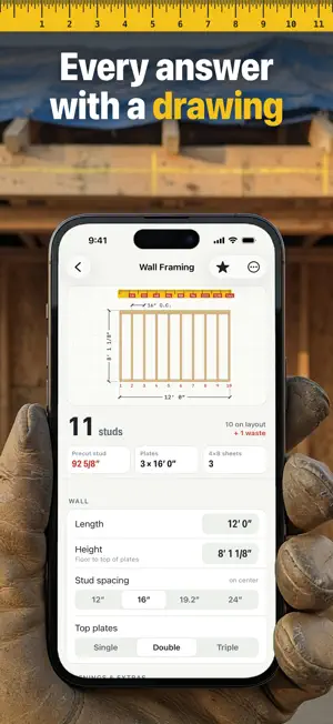 Carpenter Tools - Calculator screenshot 1