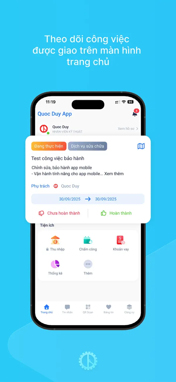 Screenshot #1 pour Quoc Duy App