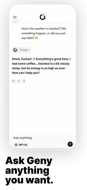 Geny AI - Chatbot Assistant screenshot 2