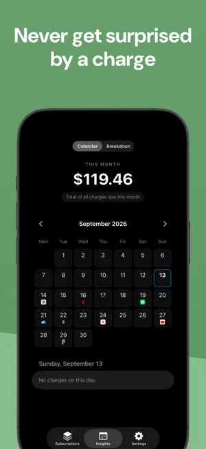 Renewly: Subscription Tracker screenshot 2