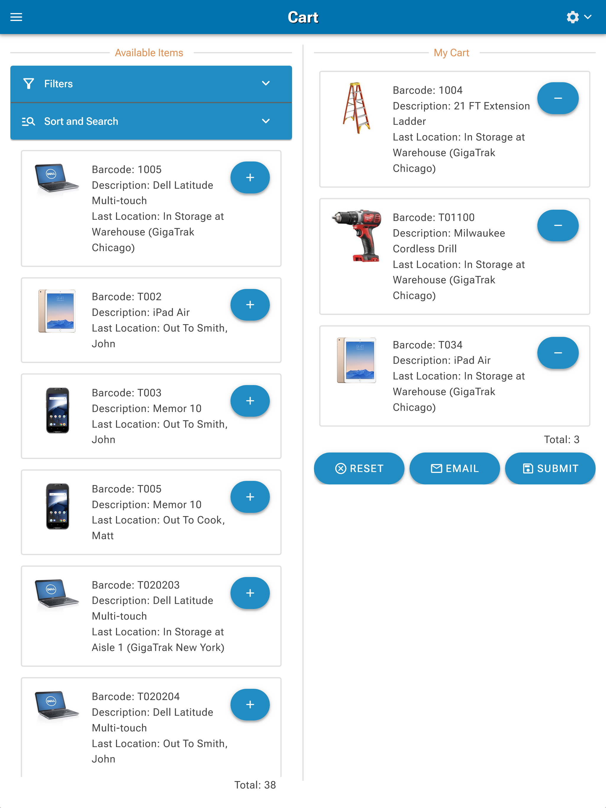 GigaTrak Mobile screenshot 11