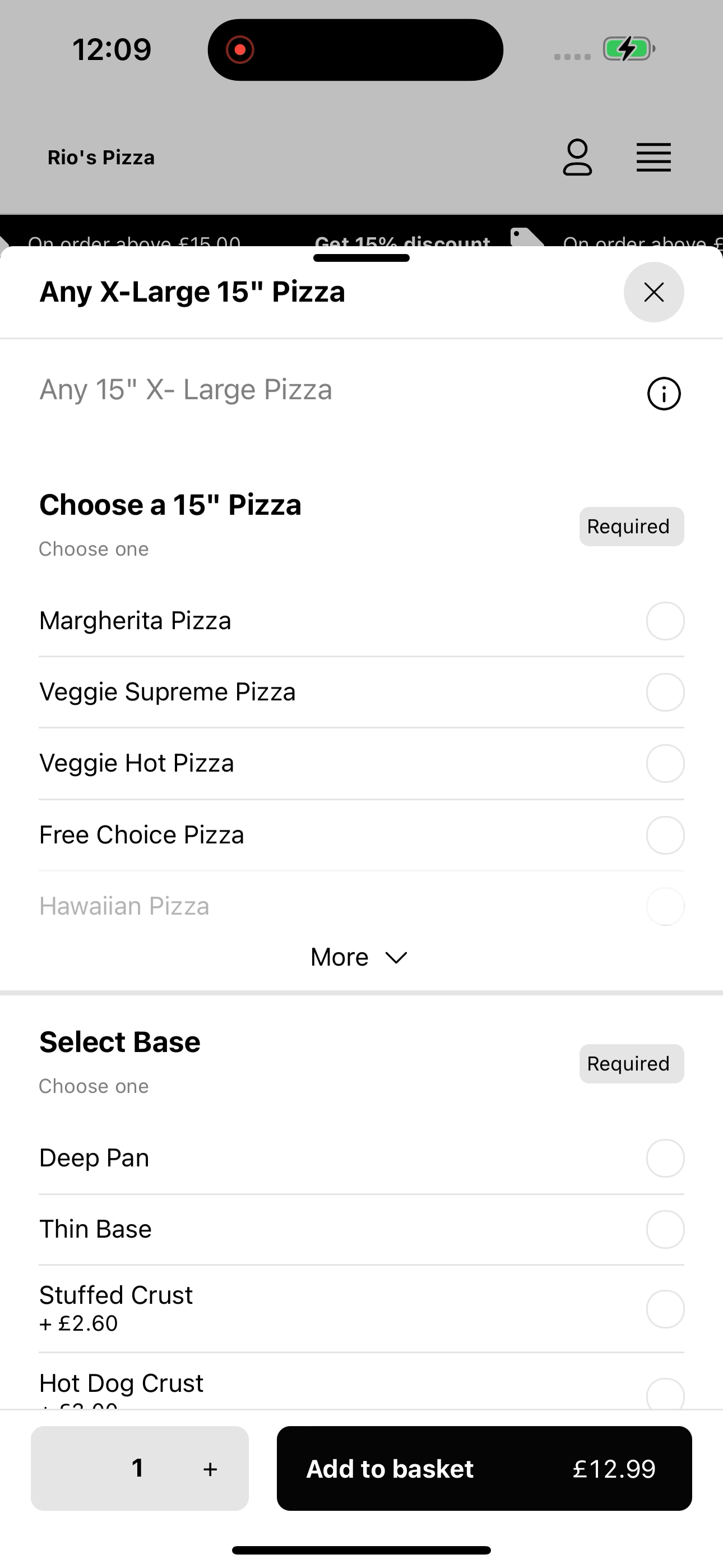 Rio's Pizza screenshot 8