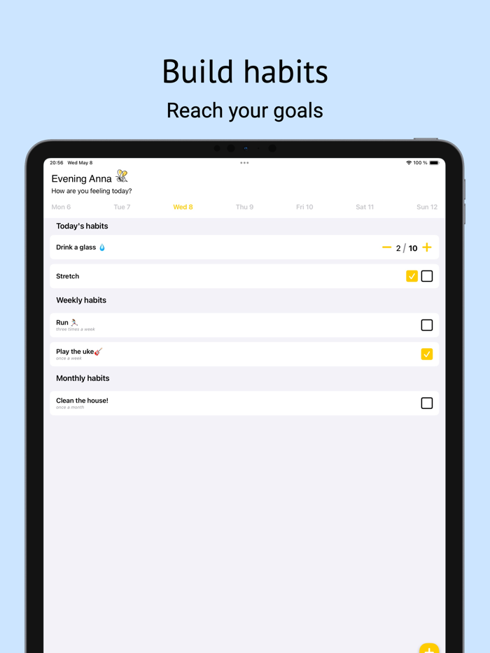 BeeBetter Habit Tracker