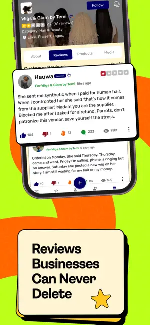 Parrot: Reviews. Unfiltered. screenshot 3