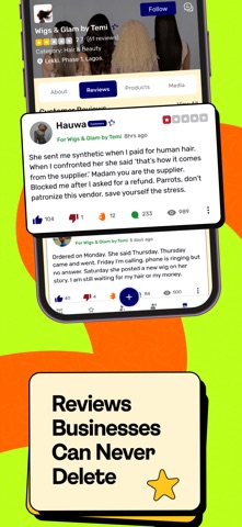 Parrot: Reviews. Unfiltered. Screenshot 3 of 7