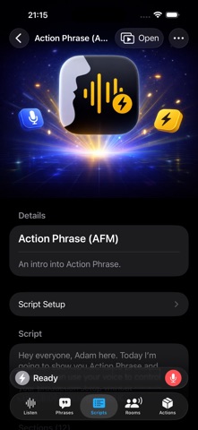 Action Phrase - Voice Control Screenshot 5 of 10